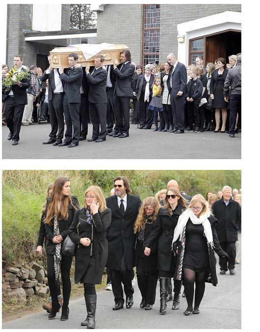 Джим Керри присутствовал на похоронах бывшей возлюбленной и нес ее гроб